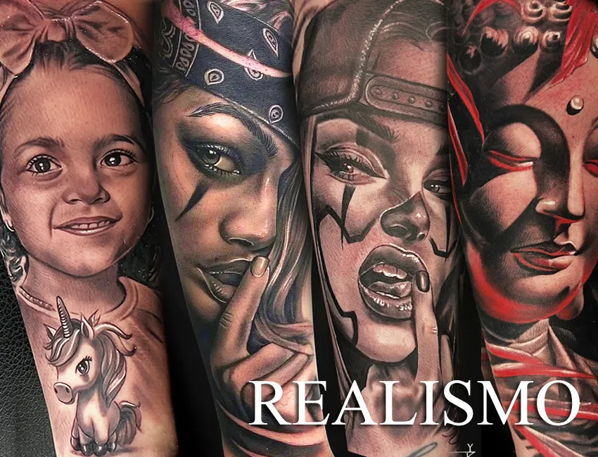 Tatuajes Realistas por Tony Black