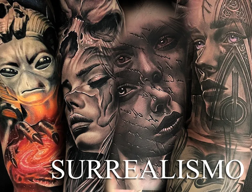 Tatuajes Surrealistas por Tony Black