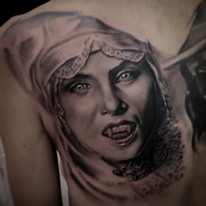 tatuaje realismo barcelona Tony Atichati