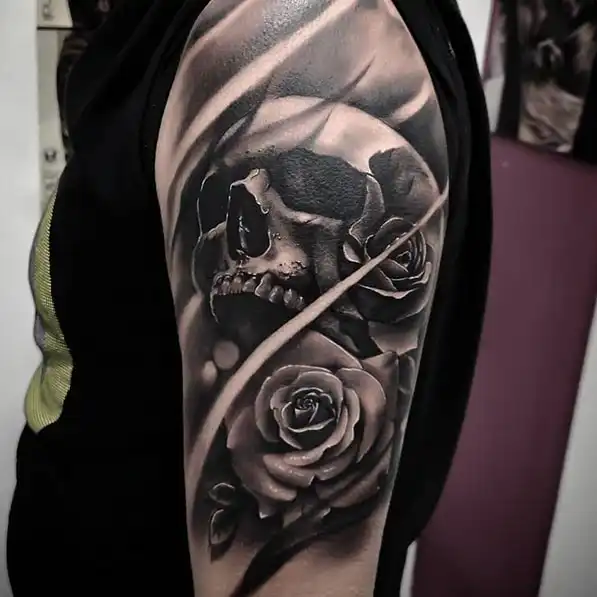 Tattoo realizado por Tony Black tatuador en Barcelona