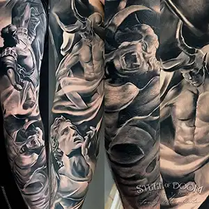 Angeles y demonios tattoo