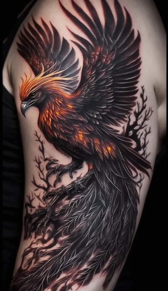 tatuajes ave fenix ideas