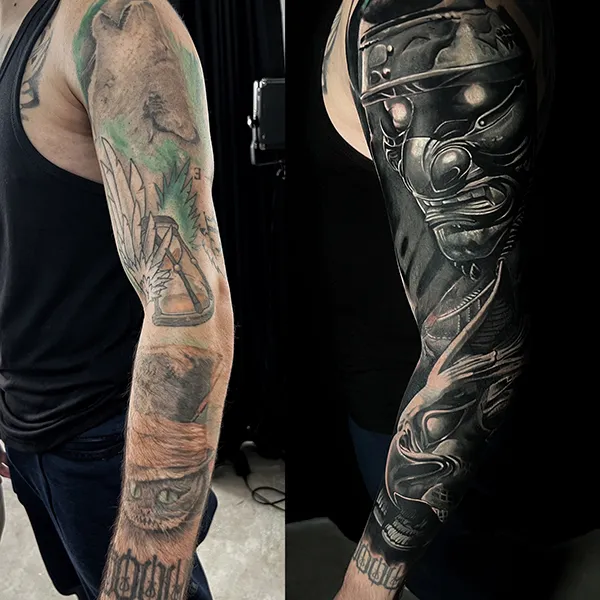 tatuador realismo Barcelona Tony Black