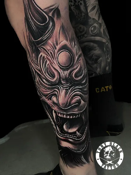 Tatuajes Realistas Japoneses Tony Black