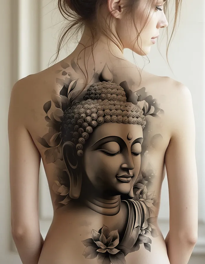 tatuajes de budas para mujer