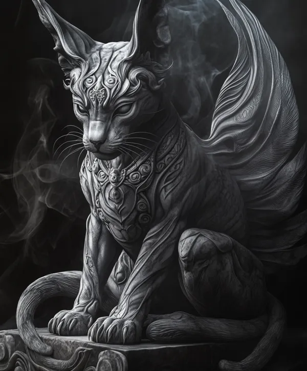 ideas tatuajes realistas sphynx