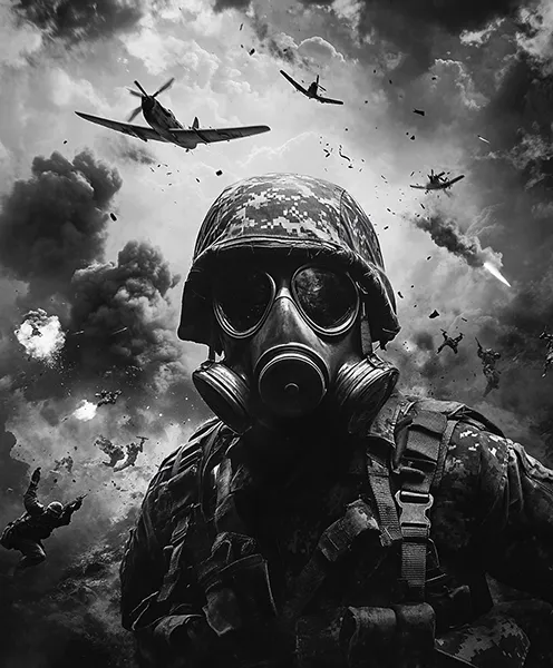 ideas Tatuajes de guerra en realismo