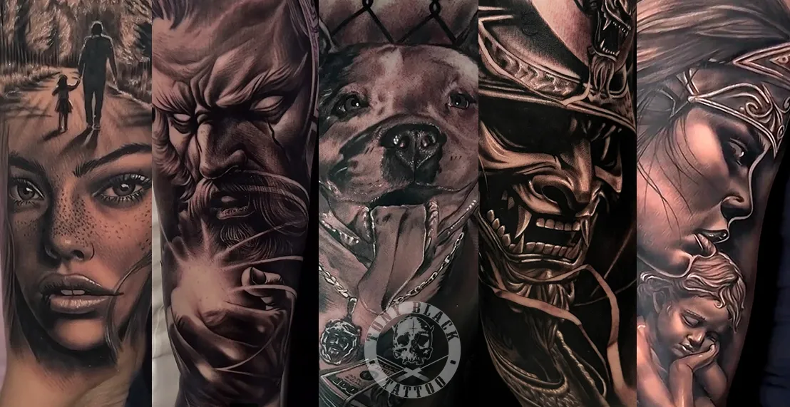 Tatuajes realistas en Barcelona Por Tony Black