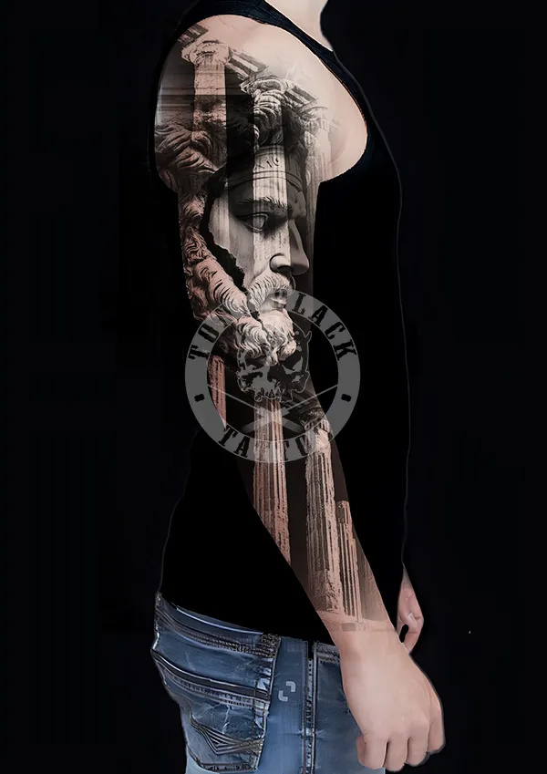 Tatuajes Zeus Realistas