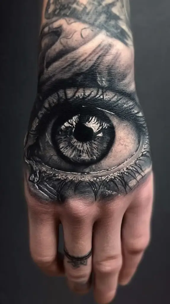 Eye tattoo barcelona