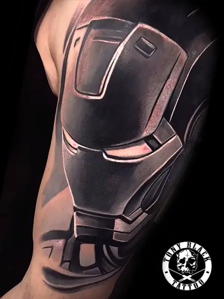 Tatuajes Realismo IronMan por Tony Black