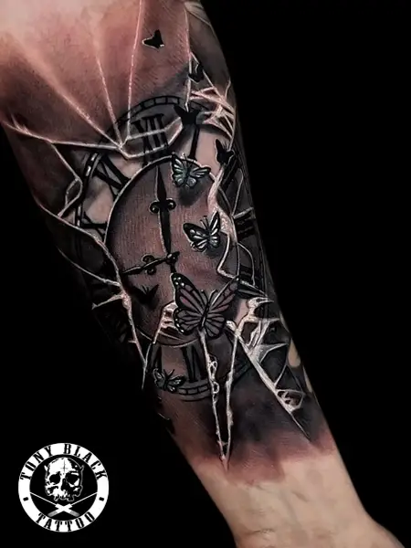 Tatuajes Realismo Reloj